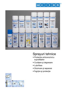 Catalog Weicon sprayuri tehnice