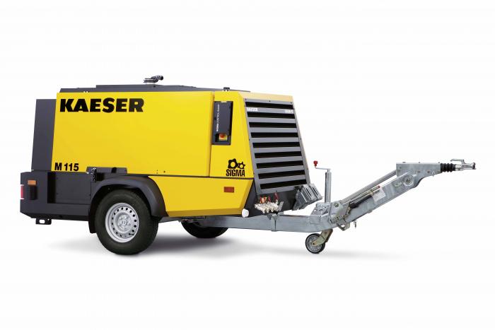 kaeser m115 motocompresor mobil