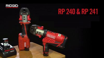 Imagine - Unealtă de presare - Ridgid RP 240 & RP 241