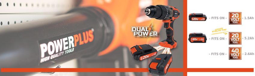 Dual Power - 20V & 40V